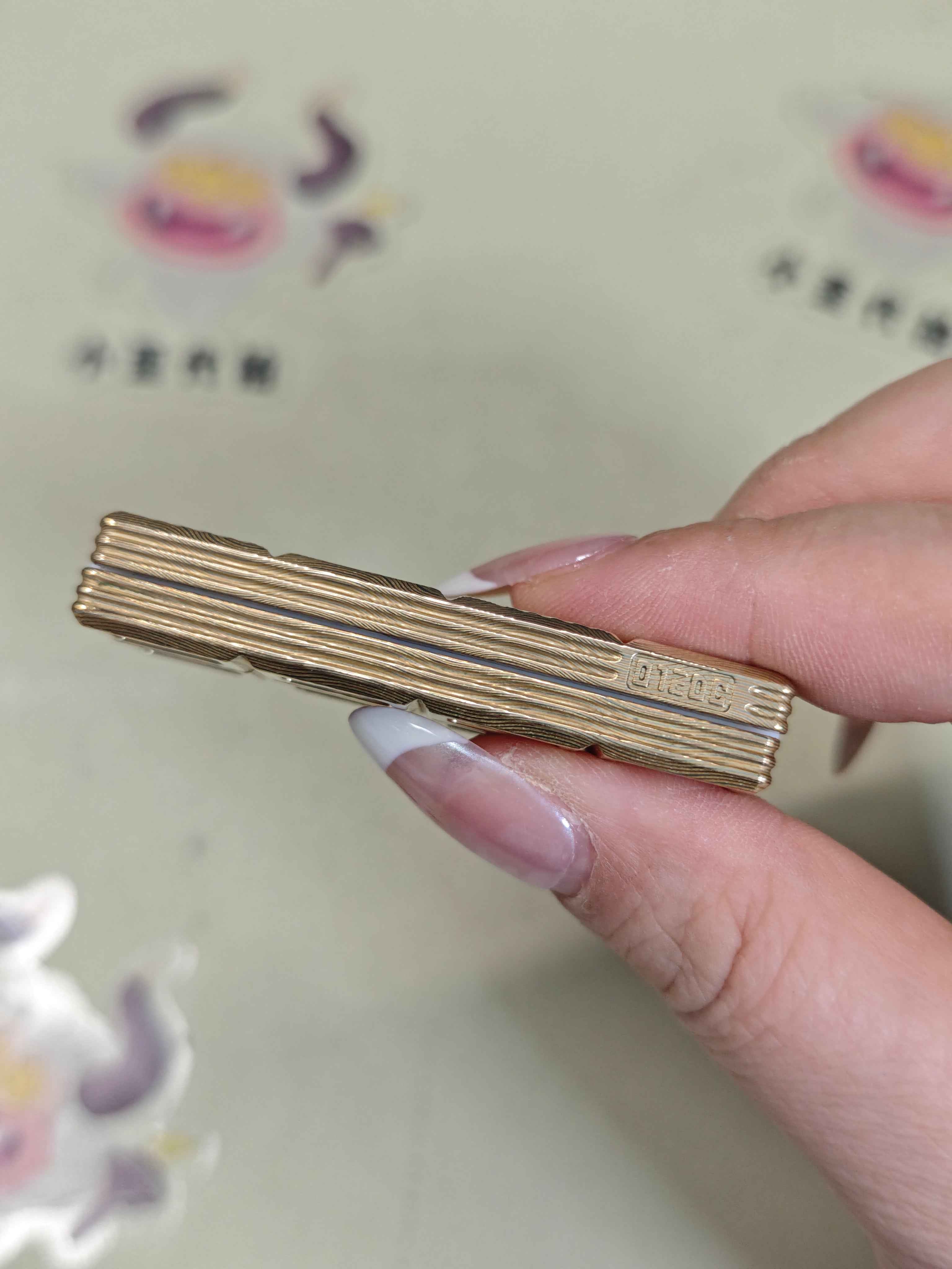 Wafer Chocolate Mokume