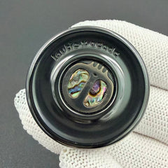 Devil Milk Cap Zirconium Engraved Polished