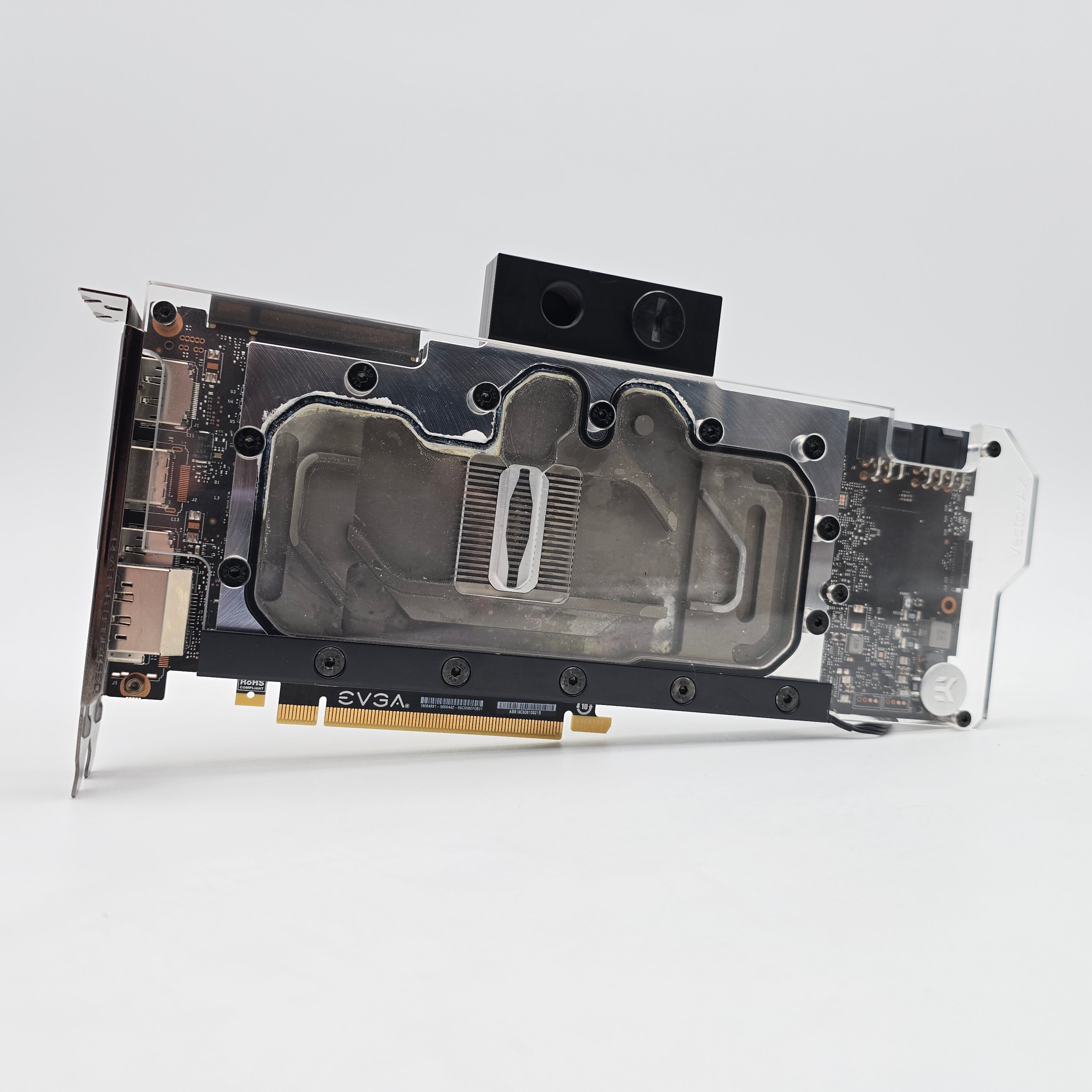 RTX 2080 EVGA 8GB, NVIDIA Watercooled Gaming Graphics Card w/ EK Waterblock