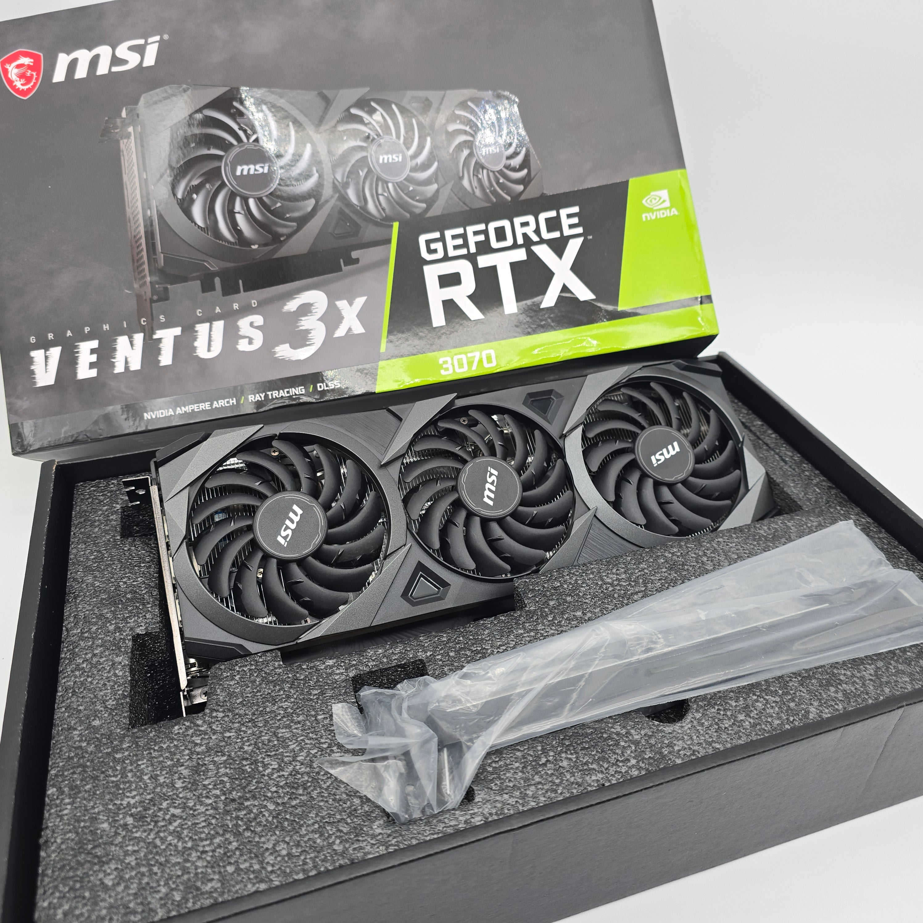 RTX 3070 MSI VENTUS 3x 8GB, NVIDIA Gaming Graphics Card GPU