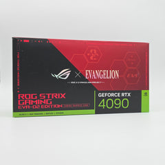 RTX 4090 ASUS ROG STRIX OC 24GB Evangelion EVA-02 Edition, NVIDIA Gaming Graphics Card GPU
