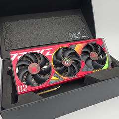 RTX 4090 ASUS ROG STRIX OC 24GB Evangelion EVA-02 Edition, NVIDIA Gaming Graphics Card GPU