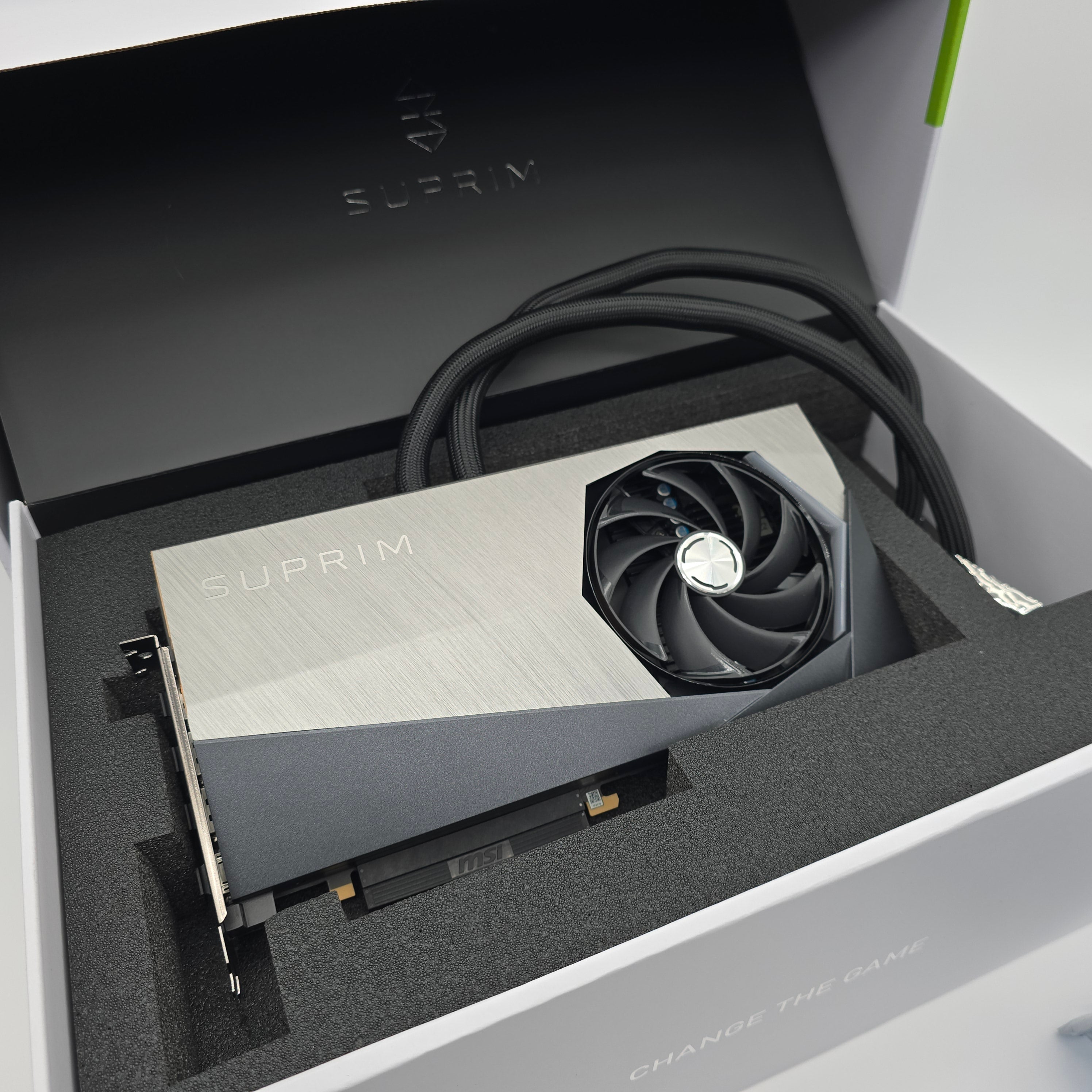 RTX 4090 MSI SUPRIM LIQUID X 24GB, NVIDIA Gaming Graphics Card GPU
