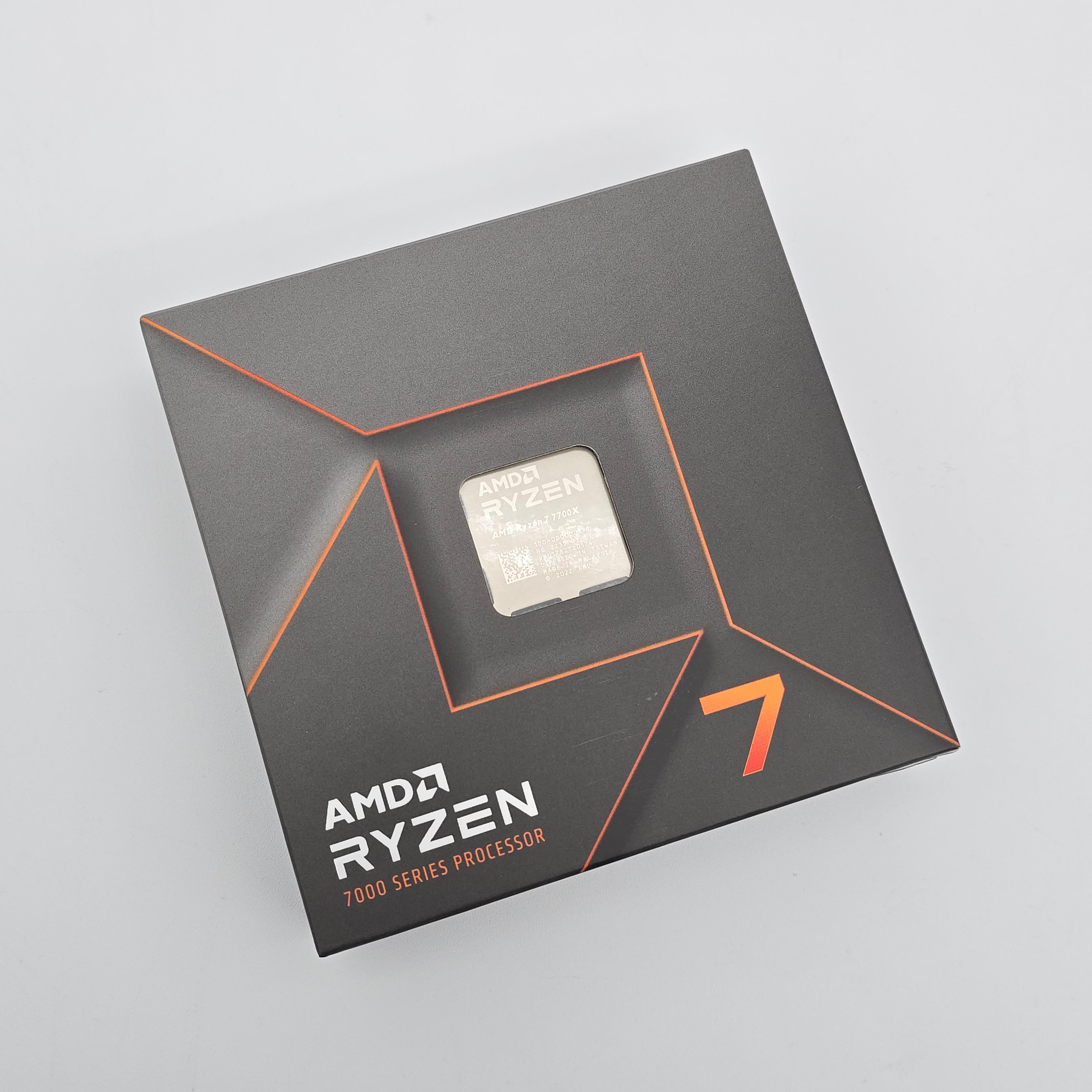 Ryzen 7 7700X, AMD Socket AM5 Gaming Desktop Processor CPU