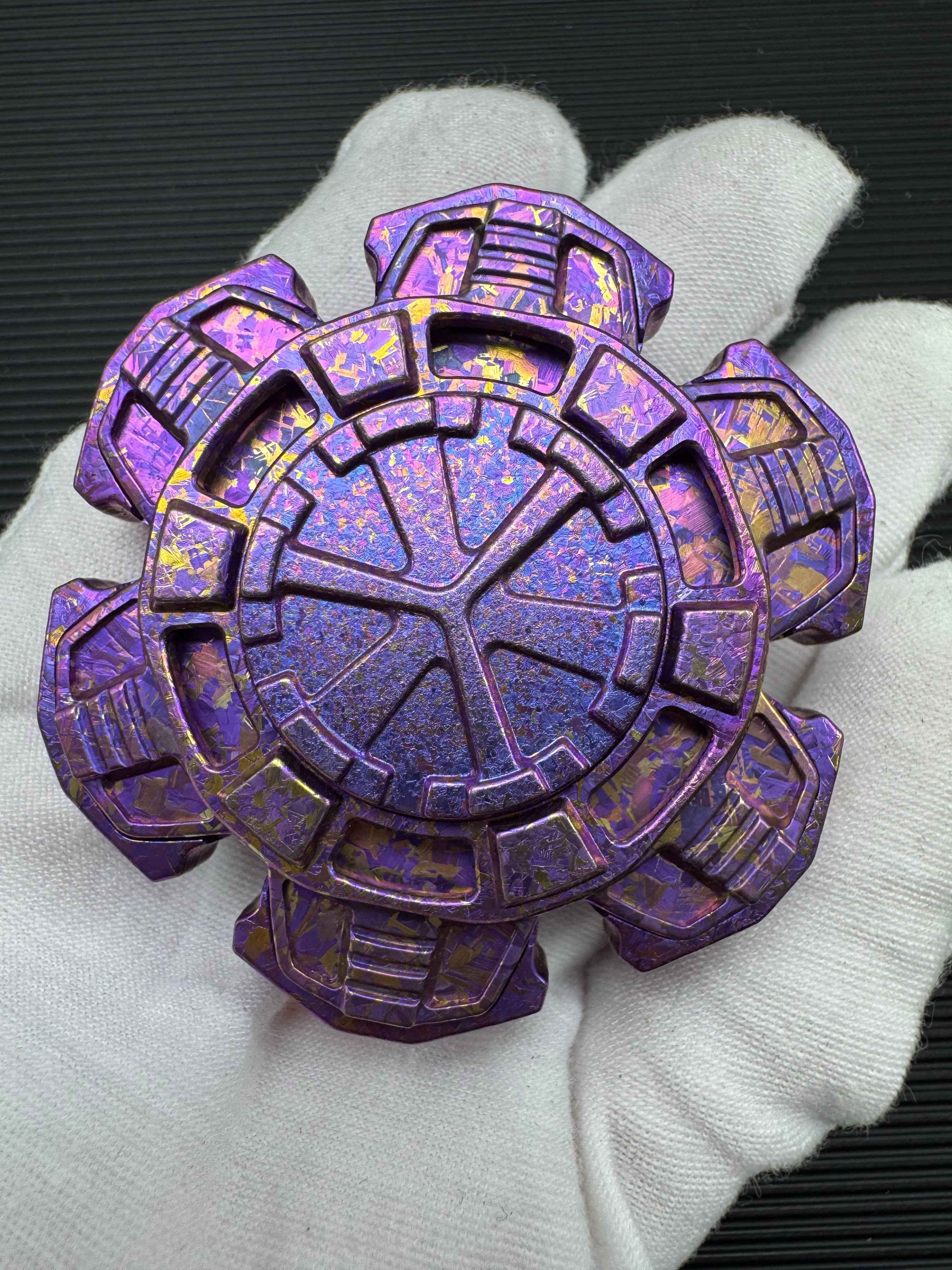 Detonator Bearing Cap Crystallized Titanium