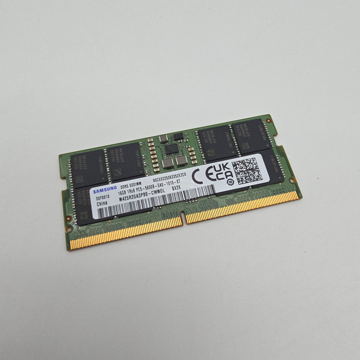 Samsung 16GB DDR5, 5600MHz, SODIMM Laptop Memory RAM (1x16GB)