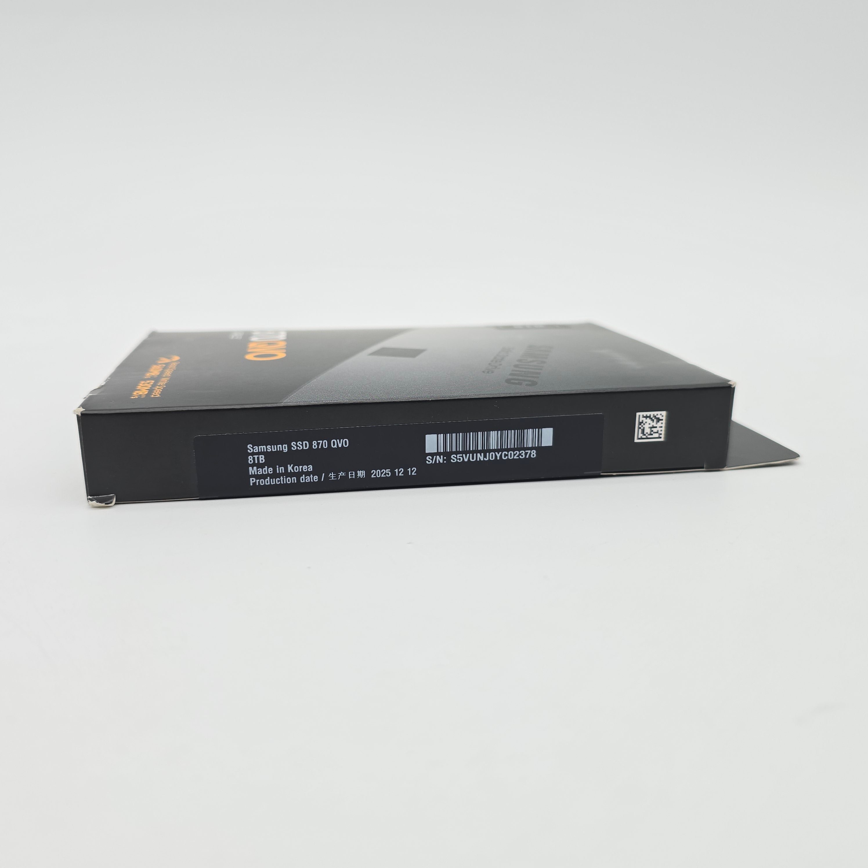 Samsung 870 QVO 8TB, SATA SSD Storage