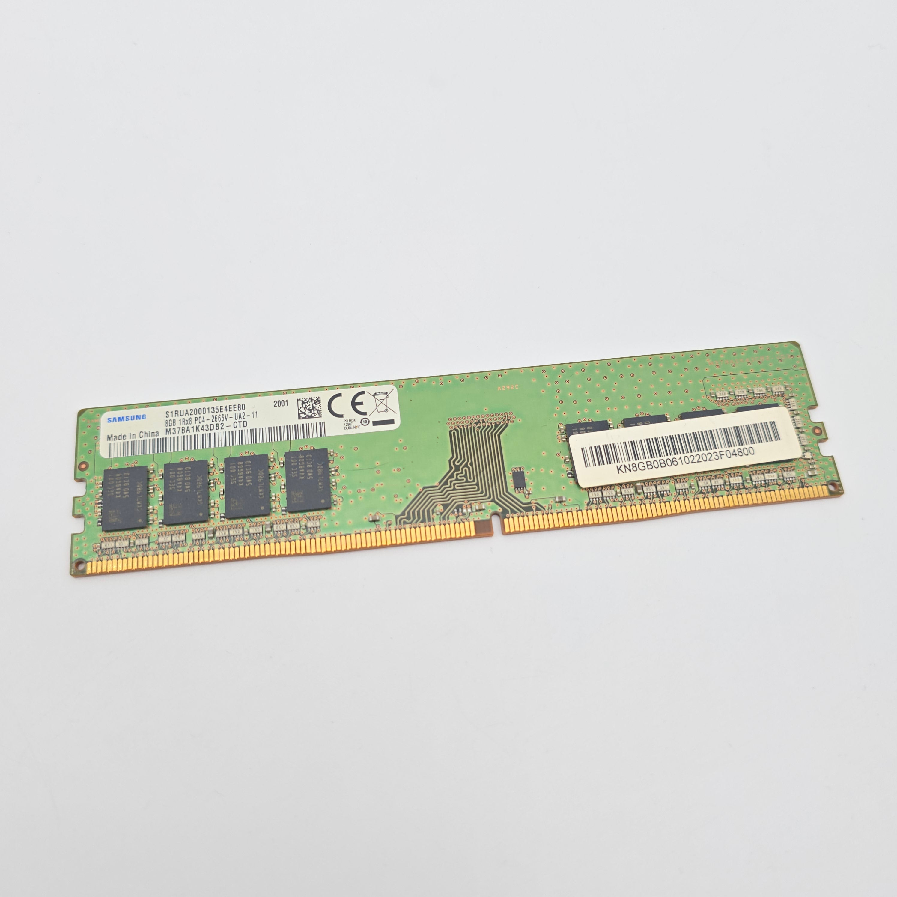 Samsung 8GB DDR4, 2666MHz, DDR4 RAM Memory Stick (1x8GB)