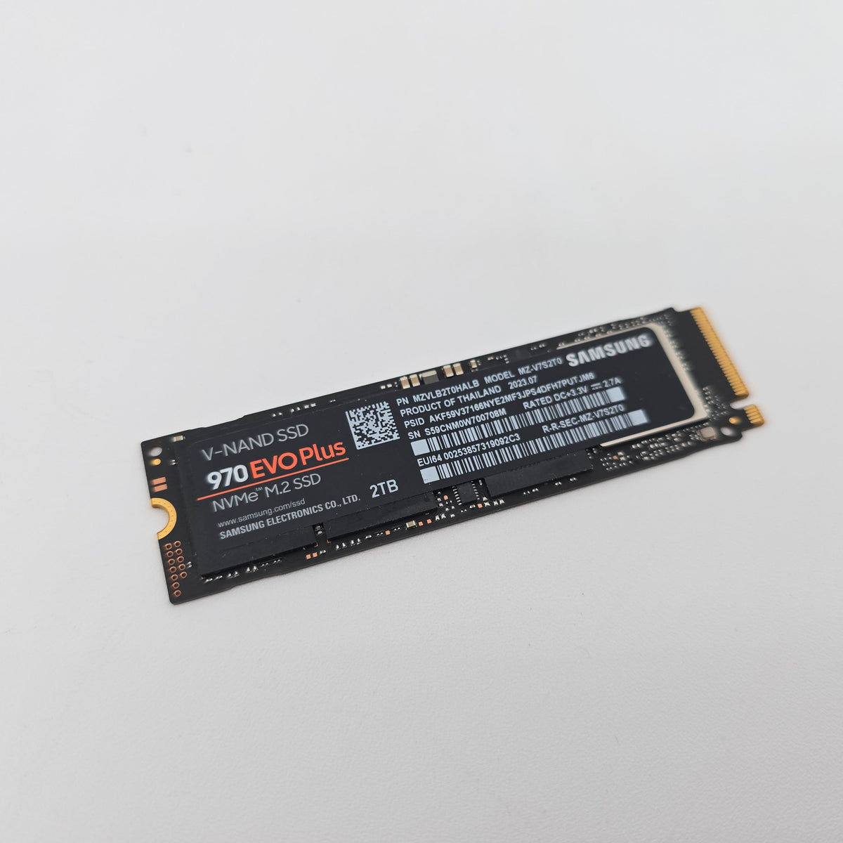 Samsung 970 Evo Plus 2TB M.2 NVMe SSD Storage