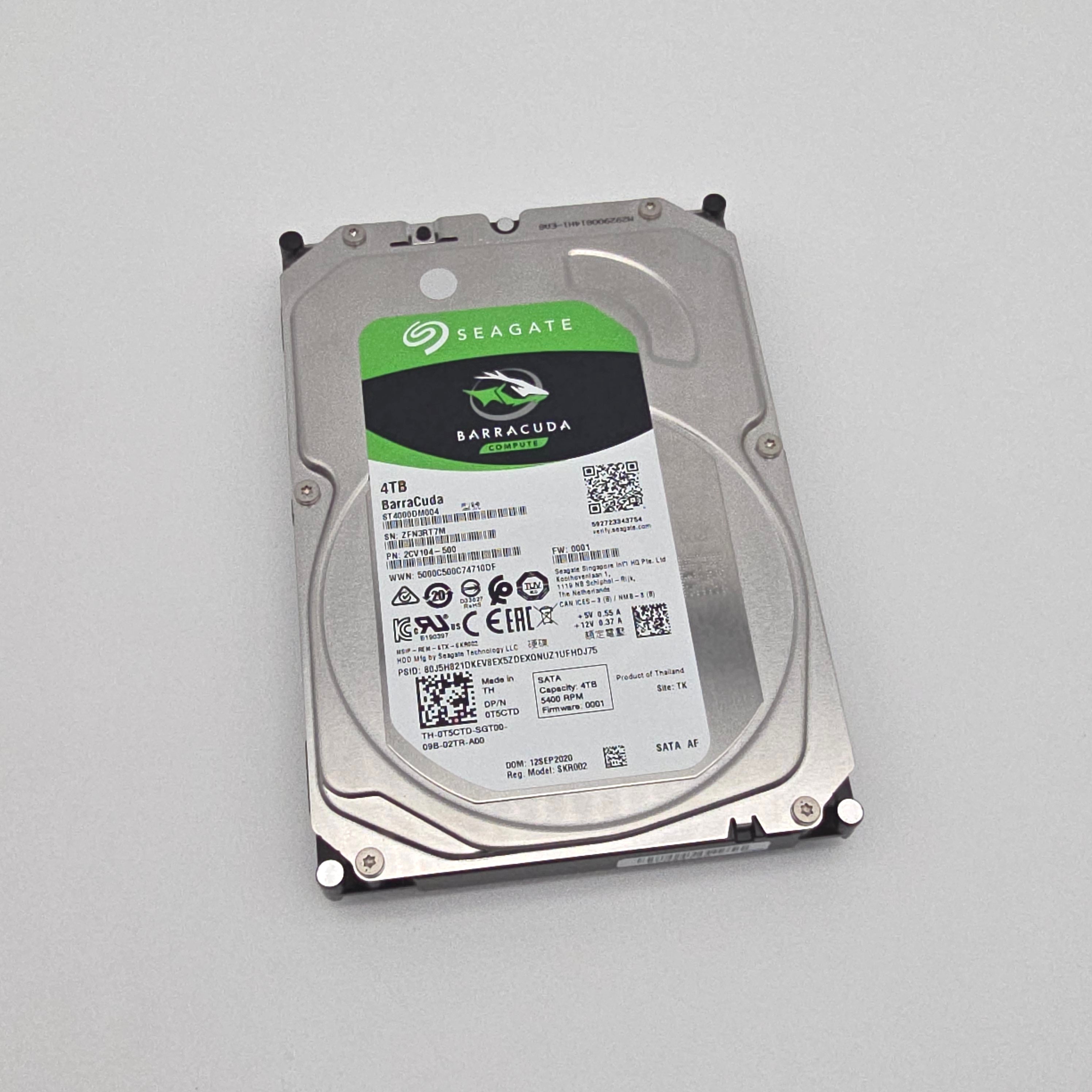 Seagate Barracuda 4TB, SATA Hard Drive HDD Storage