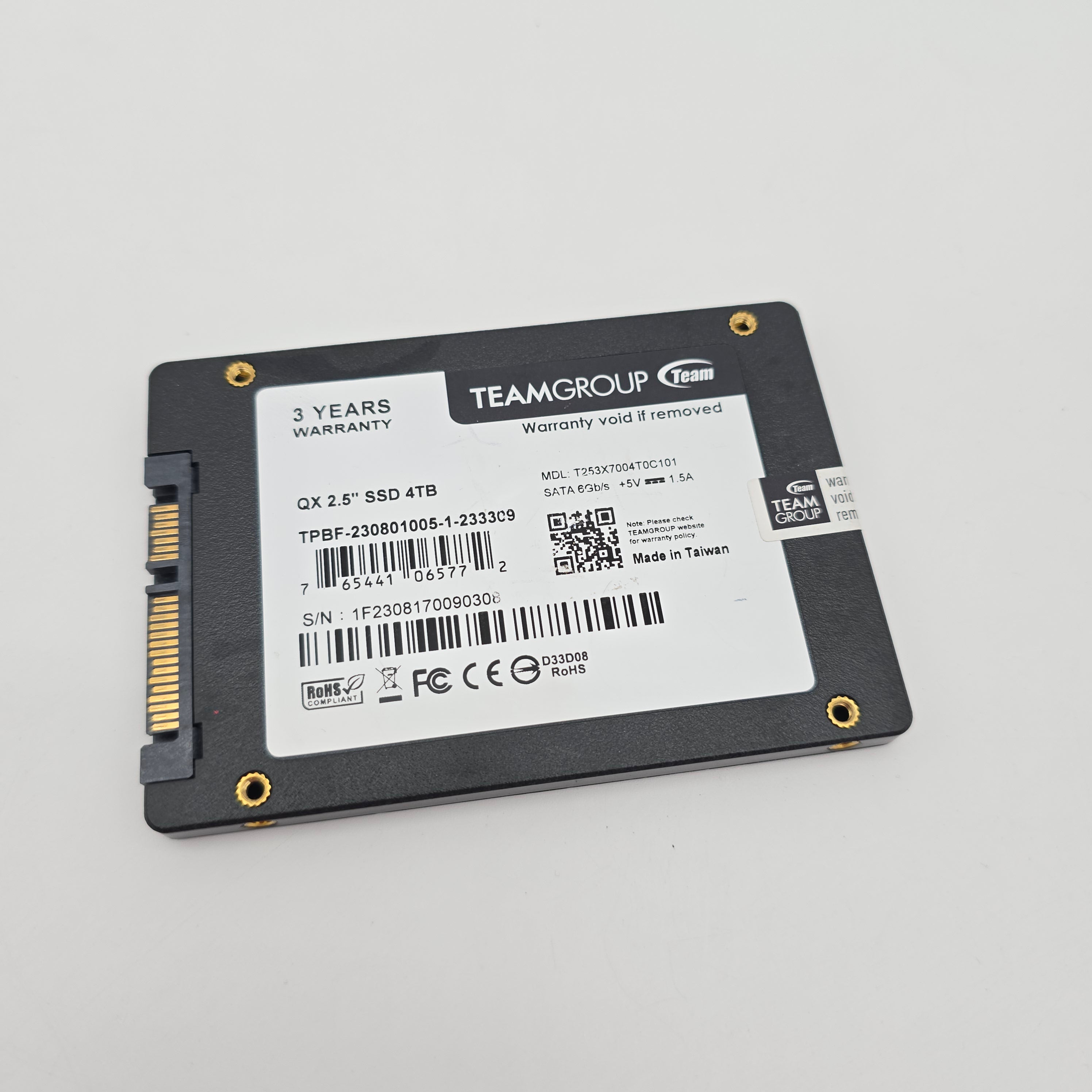 Teamgroup QX Extra Large 4TB, SATA SSD Storage