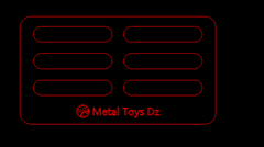 Top-D Wooden Display Case