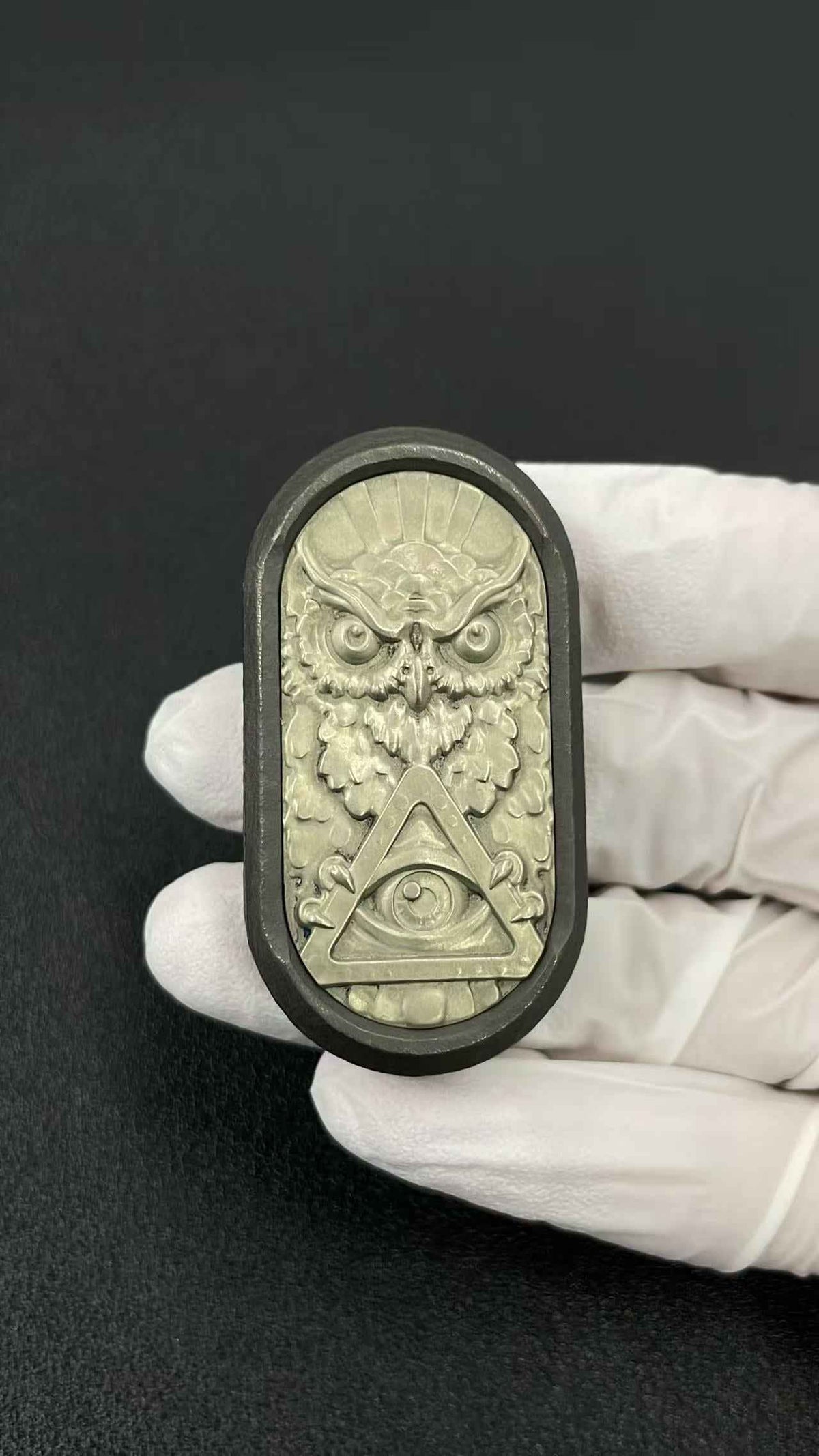 All Seeing Eye Cupronickel Titanium
